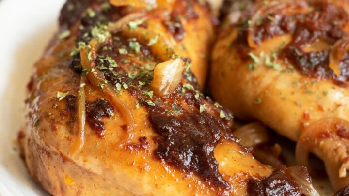 Image for Chicken Leg Quarters with BBQ Sauce