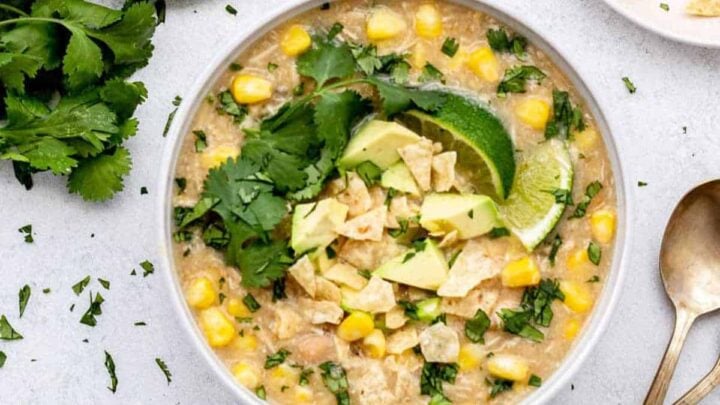 Image for White Chicken Chili with Salsa Verde