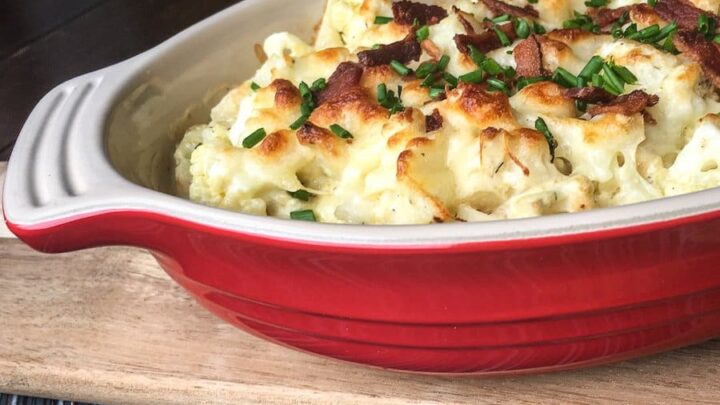 Image for Cauliflower Au Gratin Easy Side Dish