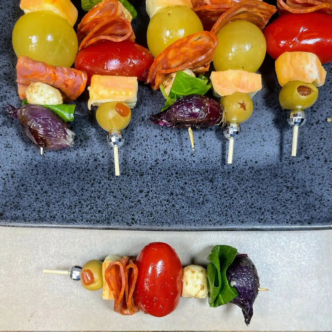 Image for Easy Charcuterie Skewers Recipe
