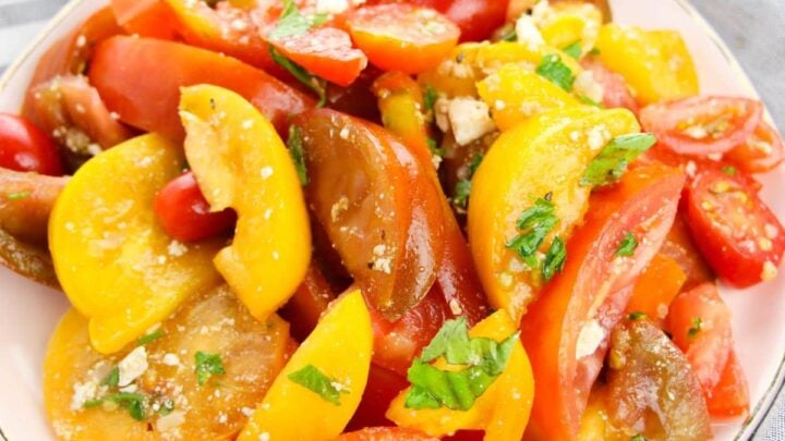 Image for Heirloom Tomato Salad with Balsamic & Feta
