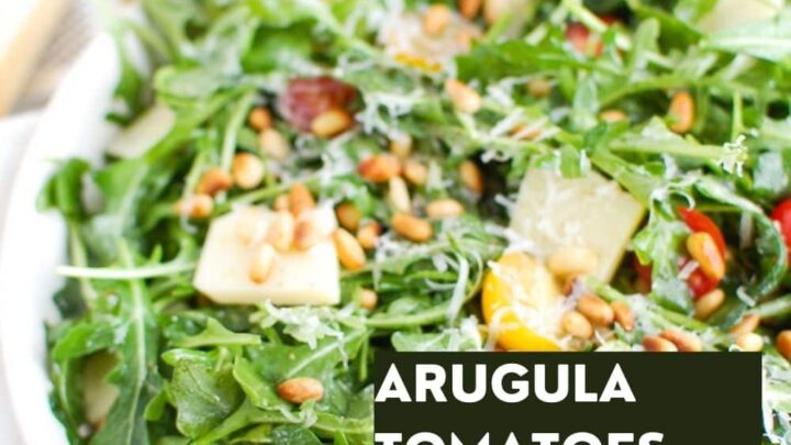Image for Lemon Arugula Salad Recipe with Parmesan Cheese