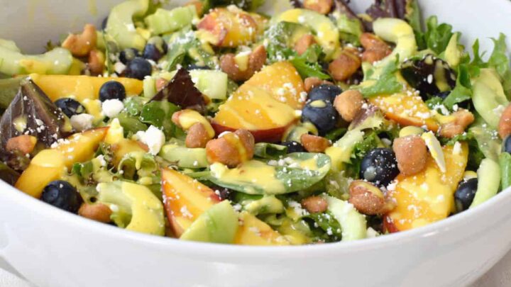 Image for Peach Feta Salad