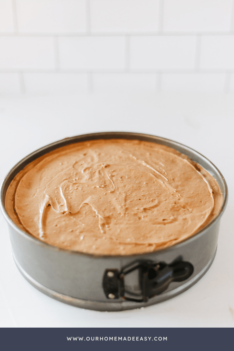 cheesecake in springform pan