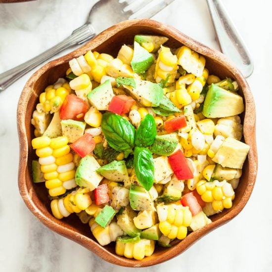 Image for Fresh Corn Avocado Salad