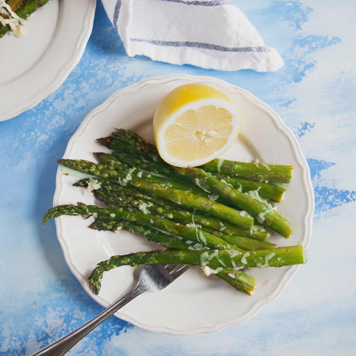 Image for Oven-Roasted Asparagus with Parmesan and Lemon