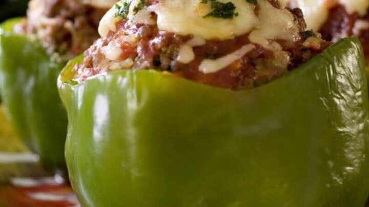Image for Big Mac Stuffed Peppers In The Slow Cooker
