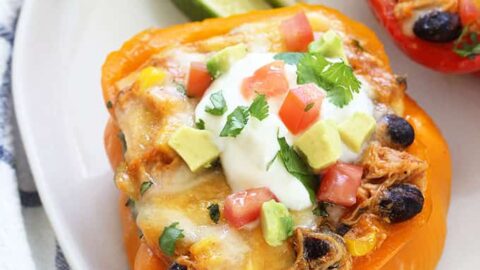 Image for Chicken Enchilada Stuffed Peppers