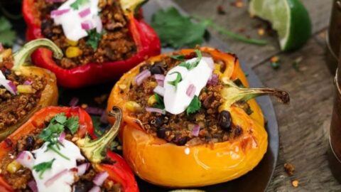 Image for Santa Fe Quinoa Stuffed Peppers