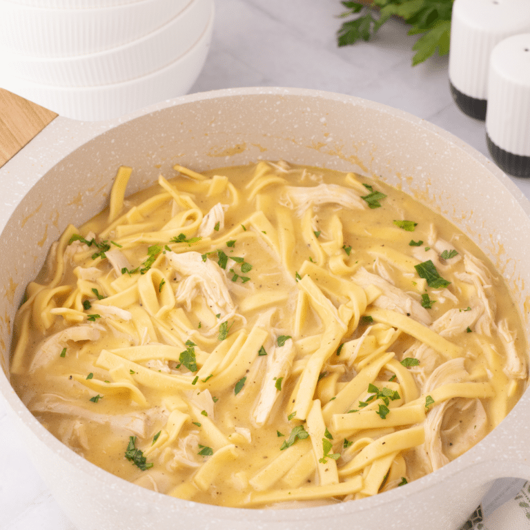 Easy Chicken and Noodles Recipe (Ready in 30 minutes!) – Our Home Made Easy