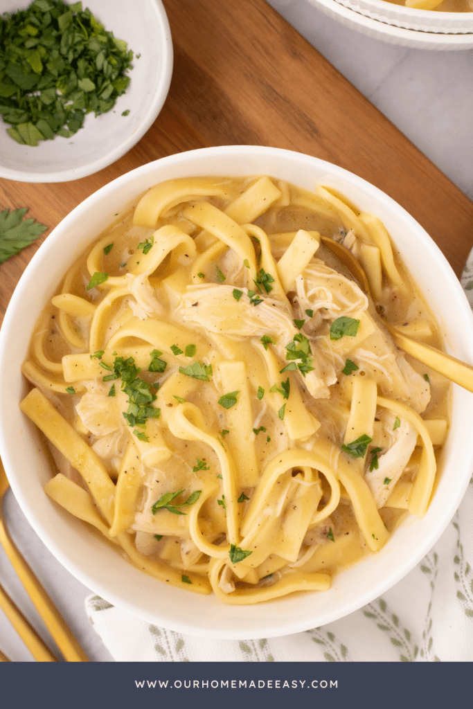 Easy Chicken and Noodles Recipe (Ready in 30 minutes!) – Our Home Made Easy