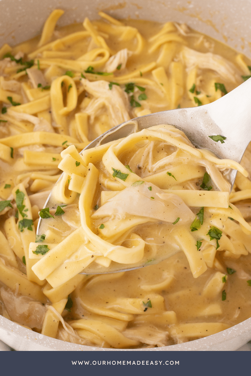 Easy Chicken and Noodles Recipe (Ready in 30 minutes!) – Our Home Made Easy