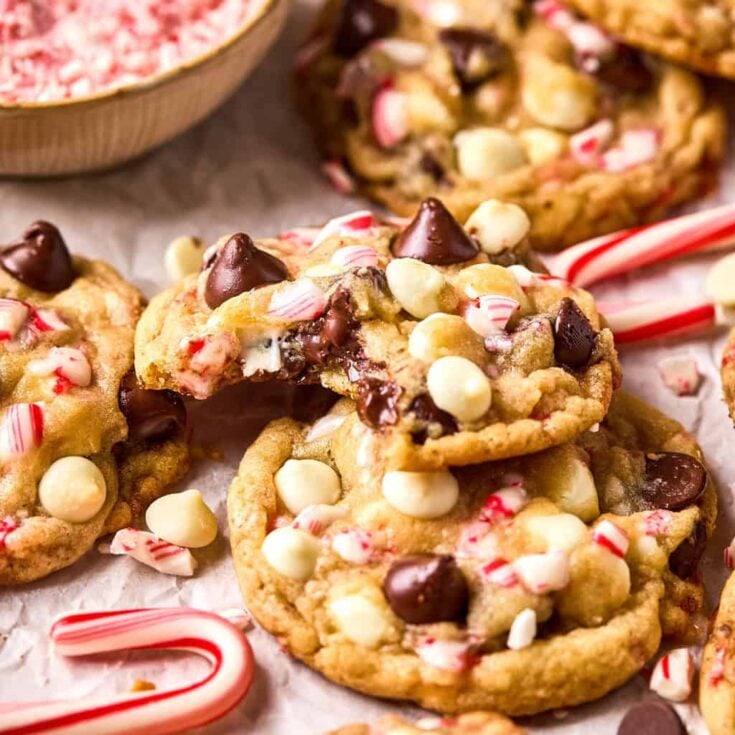 Image for Peppermint Chocolate Chip Cookies Recipe