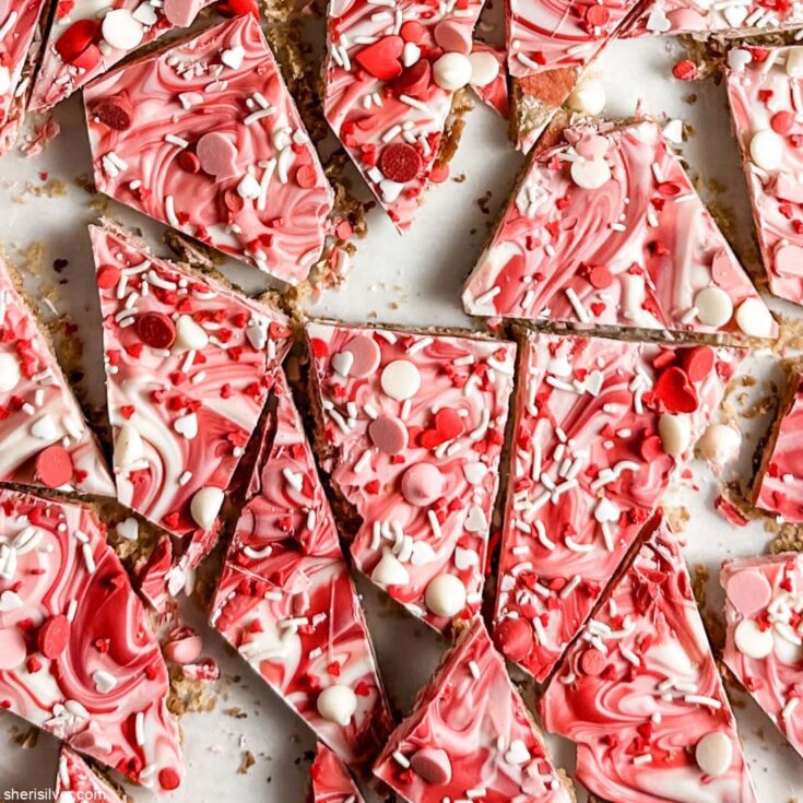 Image for Valentine Cookie Bark