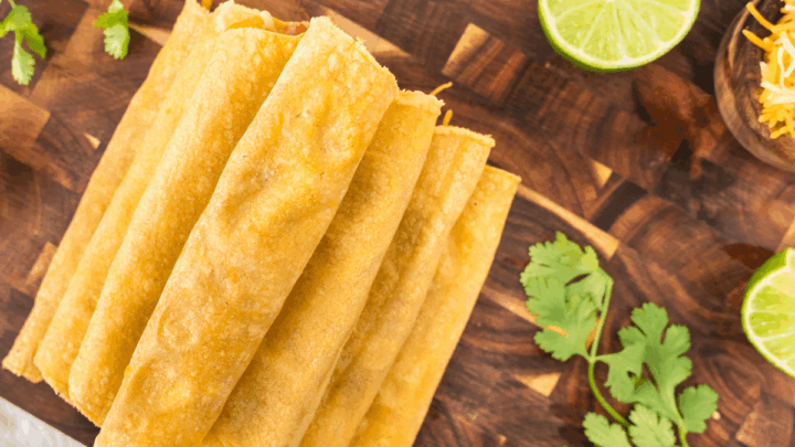 oven baked bean cheese taquitos