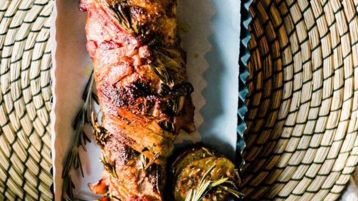 Image for Bacon Wrapped Pork Tenderloin with Chipotle + Air Fryer