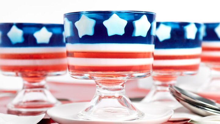 Image for Red, White and Blue Jello Cups