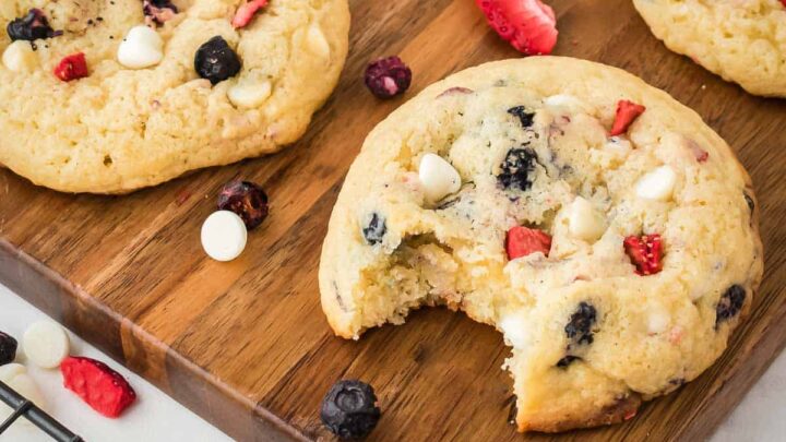 Image for Red White and Blue Cream Cheese Cookies