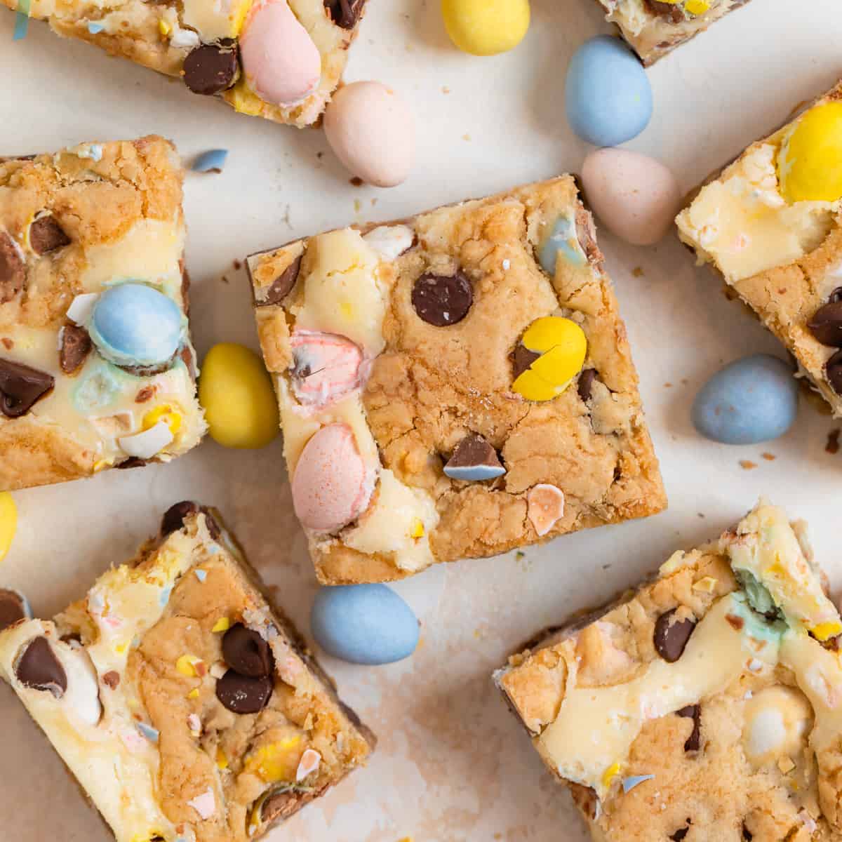 Image for Mini Egg Cheesecake Cookie Bars