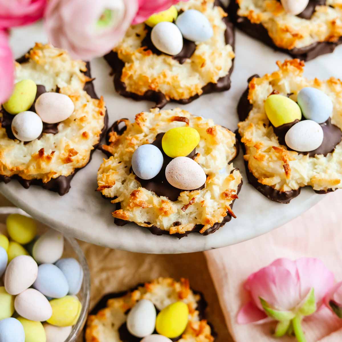 Image for Chocolate Coconut Macaroon Nests