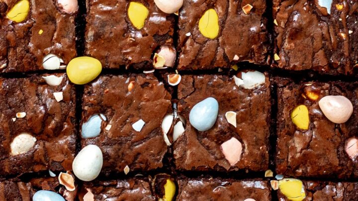 Image for Mini Egg Brownies - Brownies with Cadbury Mini Eggs