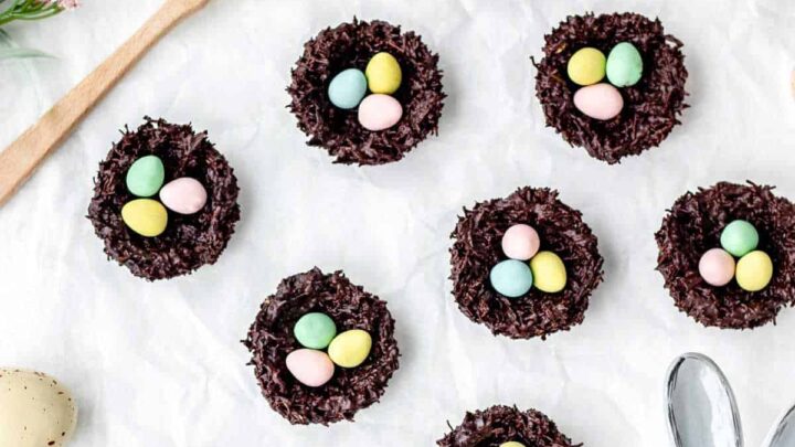 Image for Chocolate Easter Shredded Wheat Nests - Healthy Kids Recipes