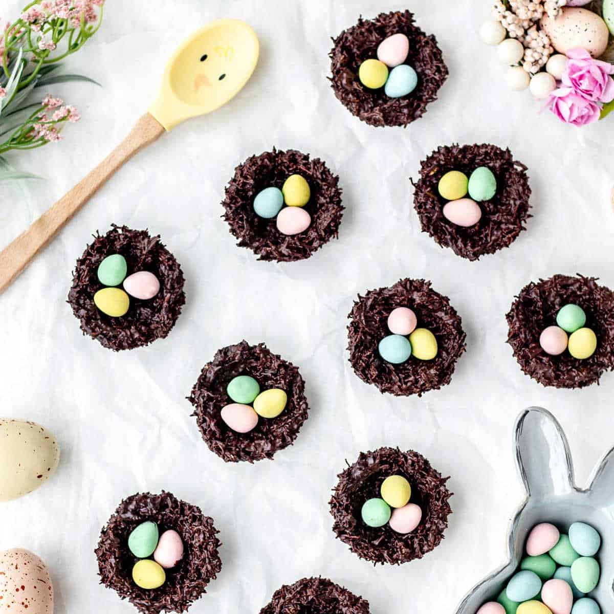 Image for Chocolate Easter Shredded Wheat Nests - Healthy Kids Recipes
