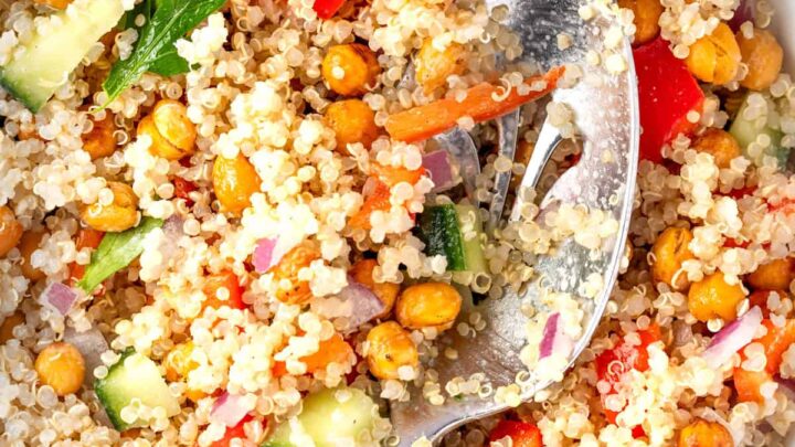 Image for Quinoa Chickpea Salad