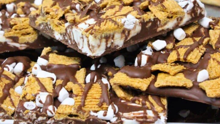 Image for Easy Smores Bark With Golden Grahams and Marshmallows!