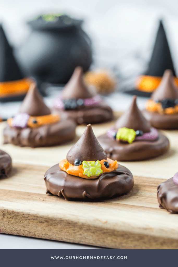 no bake witch hat cookies