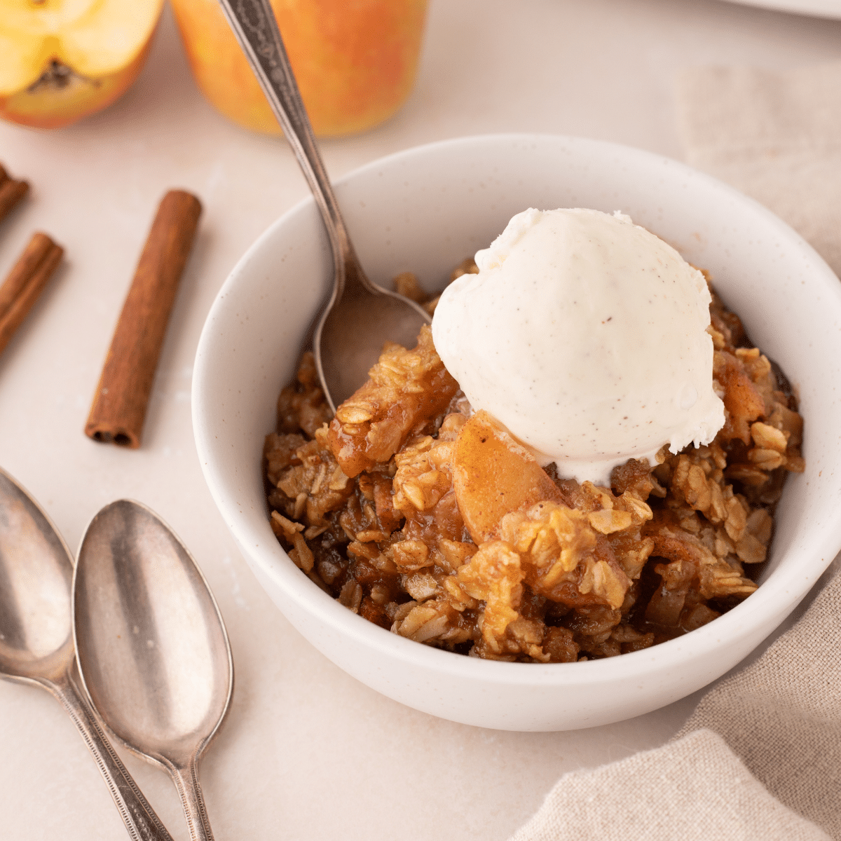 The Best Slow Cooker Apple Crisp (A Crock Pot Recipe)