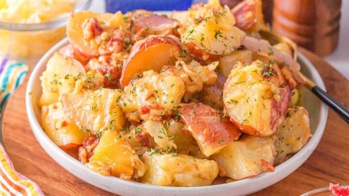 Image for Slow Cooker Cheesy Ranch Bacon Potatoes