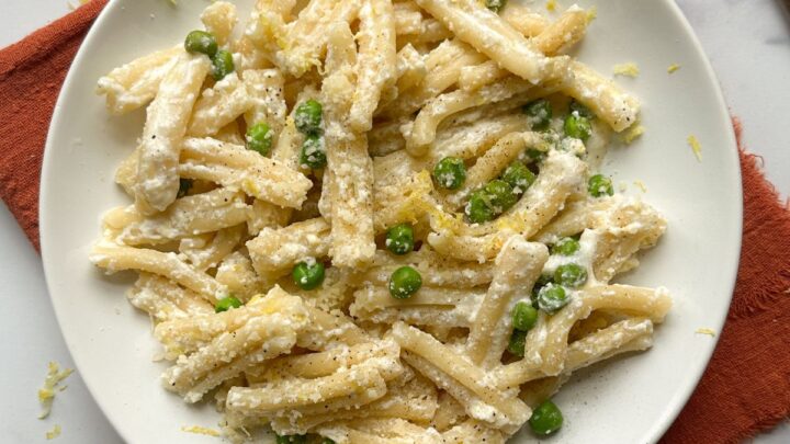 Image for One Pot Pasta with Ricotta and Lemon