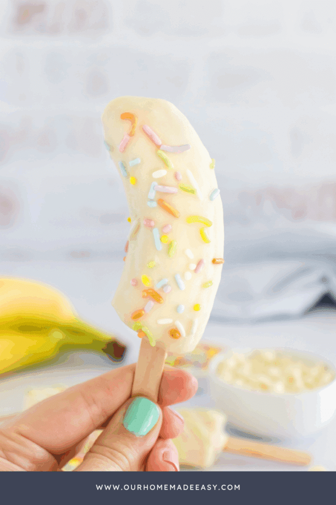 sprinkle toppings for white candy covered bananas