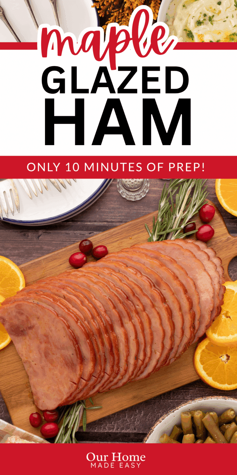 Easy Maple Glazed Ham Recipe (Perfect for Holidays) Our Home Made Easy
