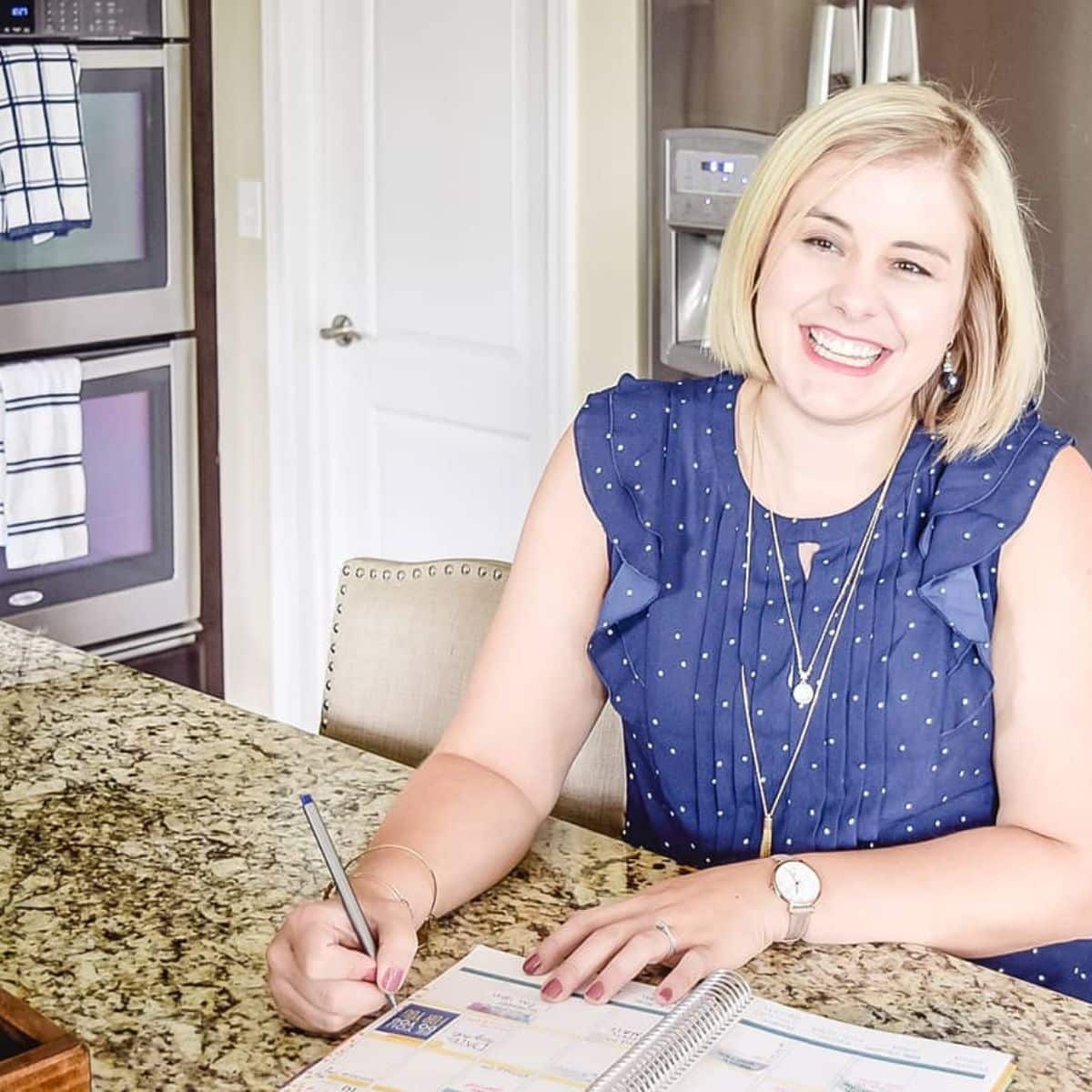 brittany with erin condren planner