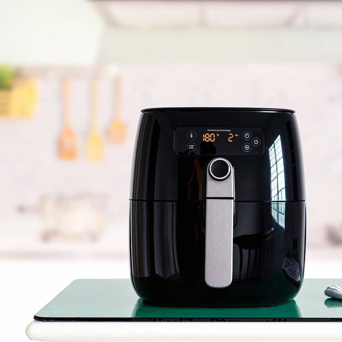 Air fryer on countertop