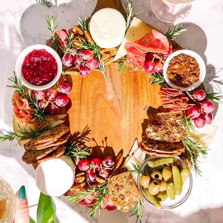 Image for Christmas Wreath Charcuterie Board