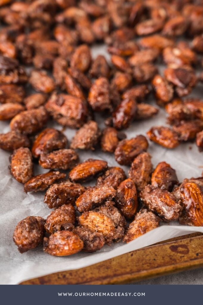 crunchy cinnamon almonds