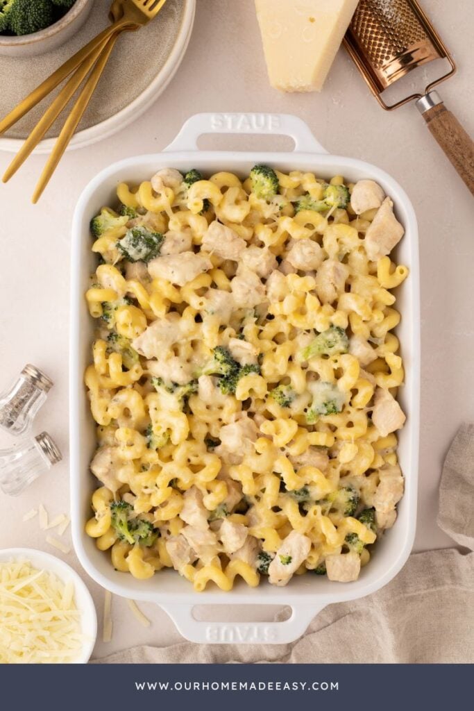 finished casserole bake