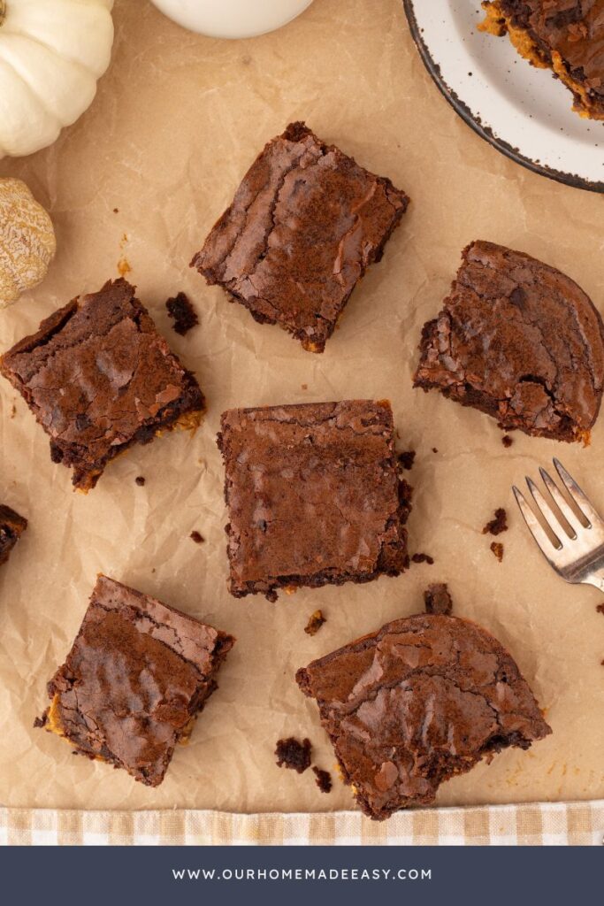 brownies on cooling rack