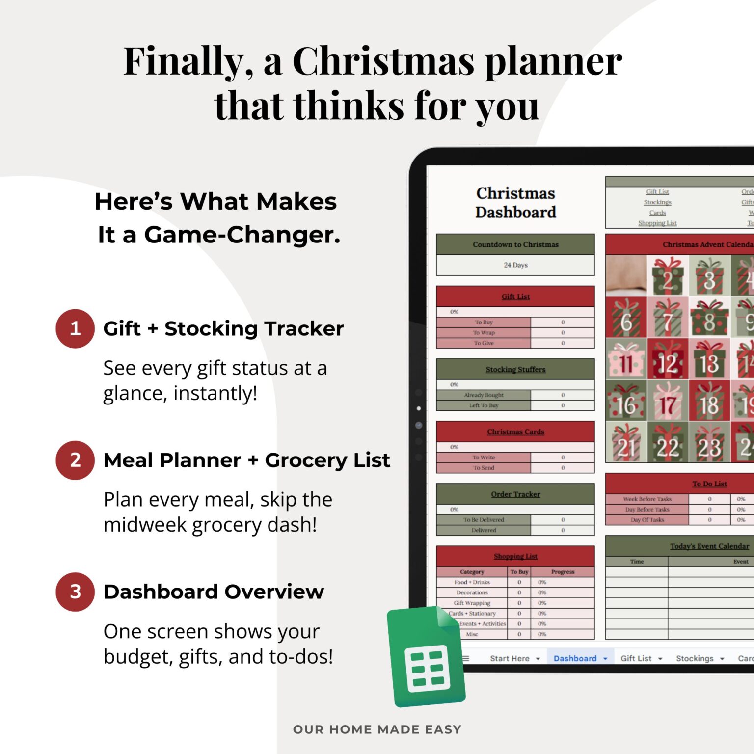 Ultimate Christmas Planner Our Home Made Easy
