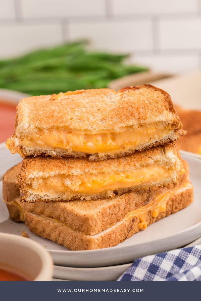 sliced sheet pan grilled cheese sandwiches for busy night dinners