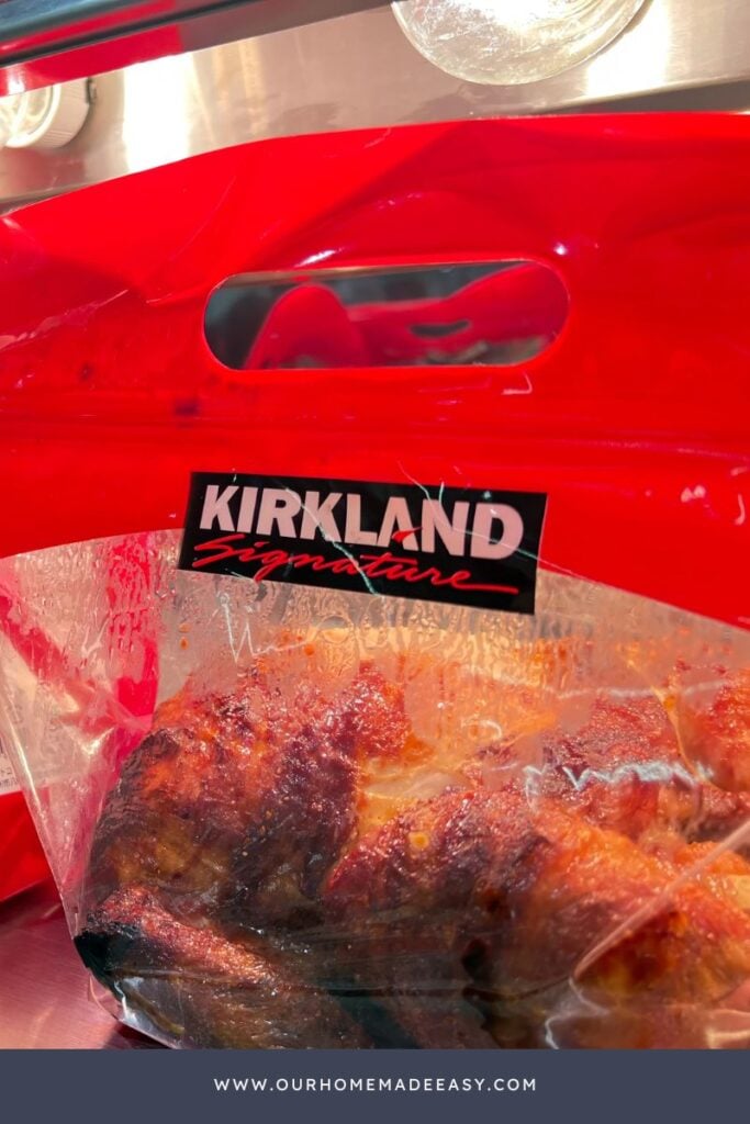 Kirkland Rotisserie Chicken bagged