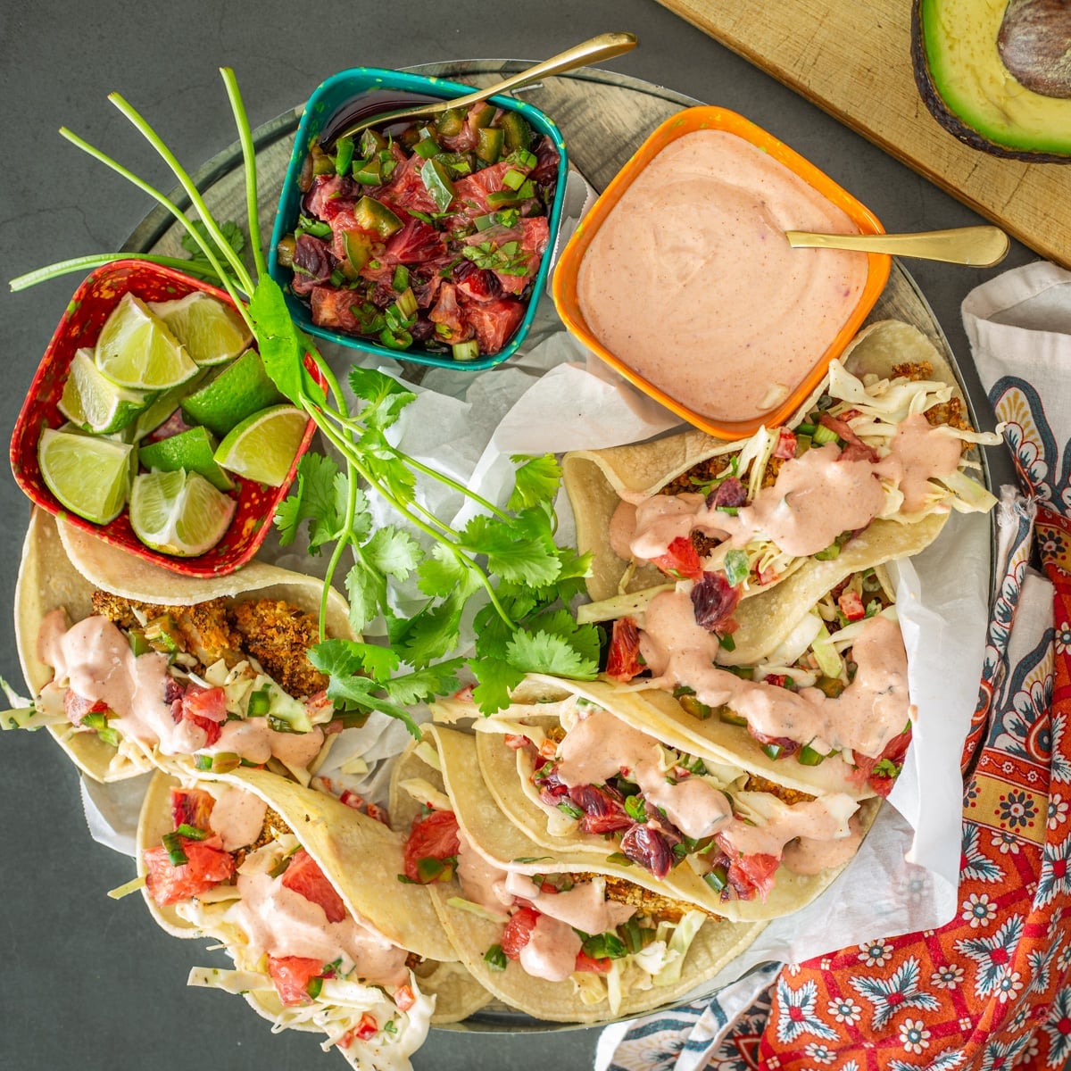 Image for Air Fryer Baja Shrimp Tacos
