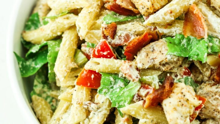 Image for Cottage Cheese Ranch Pasta Salad