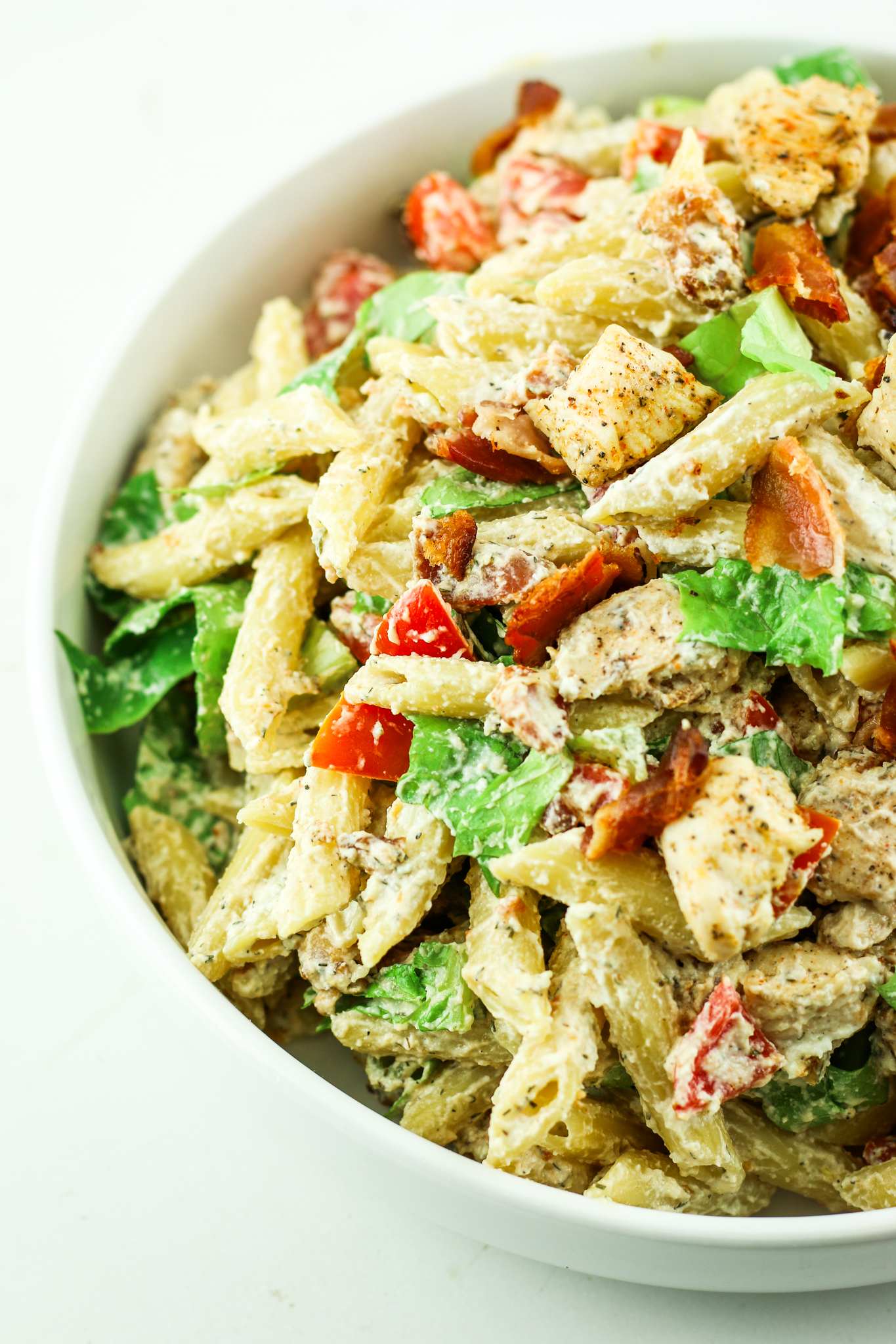 Image for Cottage Cheese Ranch Pasta Salad