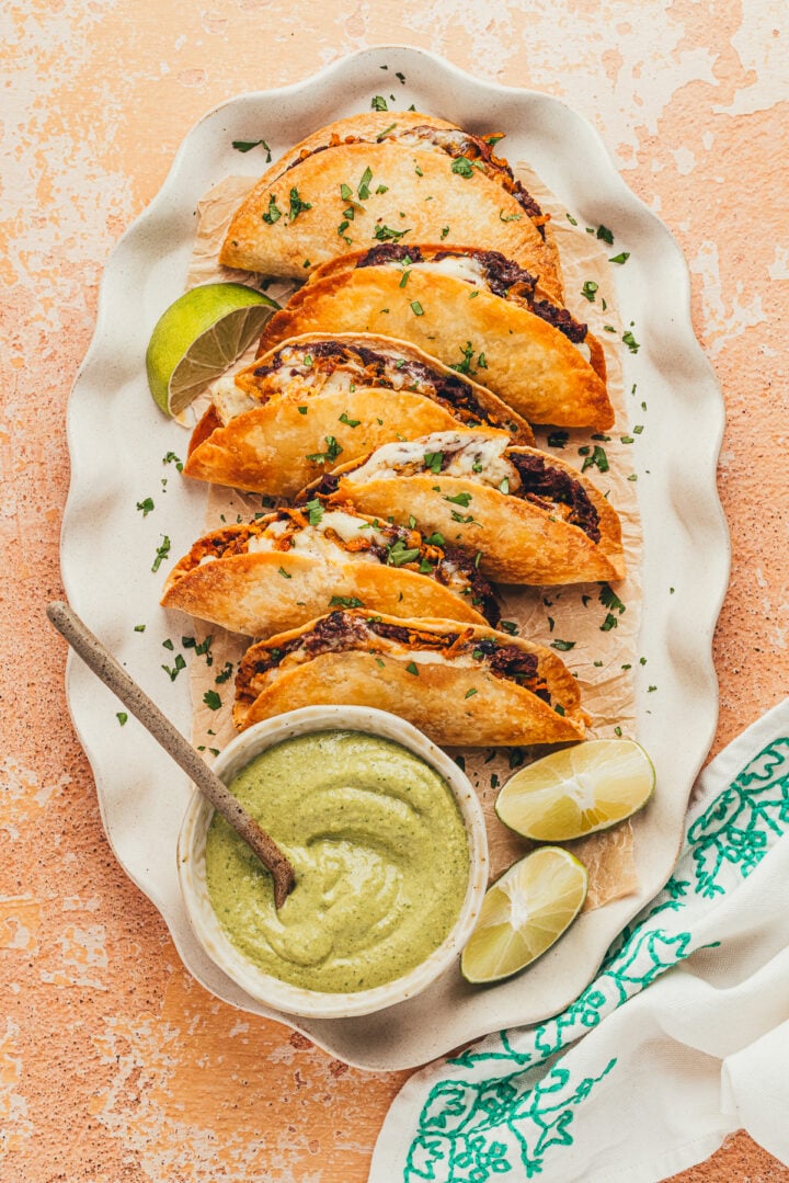 Image for Crispy Black Bean Sweet Potato Tacos