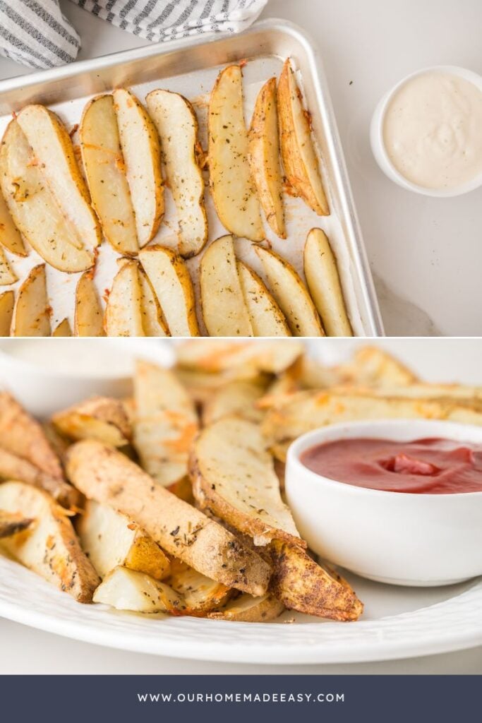 crispy oven baked potatoes