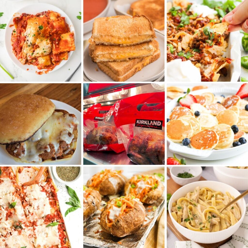 quick last minute emergency dinner meal ideas